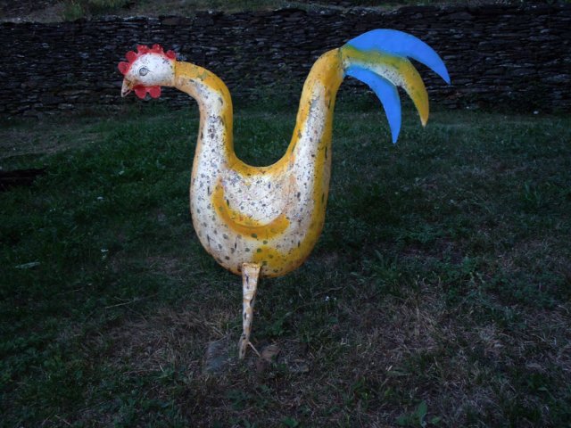 Sculpture coq