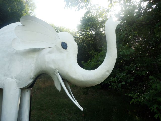 Sculpture éléphant