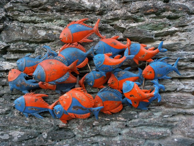 Sculpture poissons