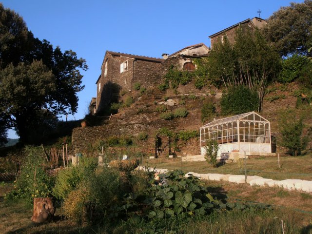 Vue du potager